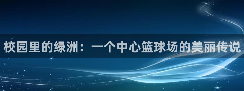 校园里的绿洲：一个中心篮球场的美丽传说